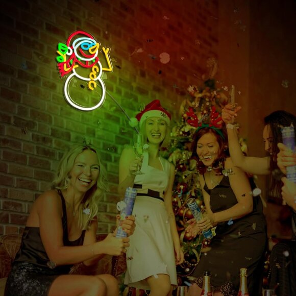 Christmas in July Neon Sign Led Candy Dimmable Light Up Sign for Party Kids - Picture 5 of 6